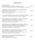 Cafe-Restaurant Griessbach in Dresden: Speisekarte (Teil 6)
